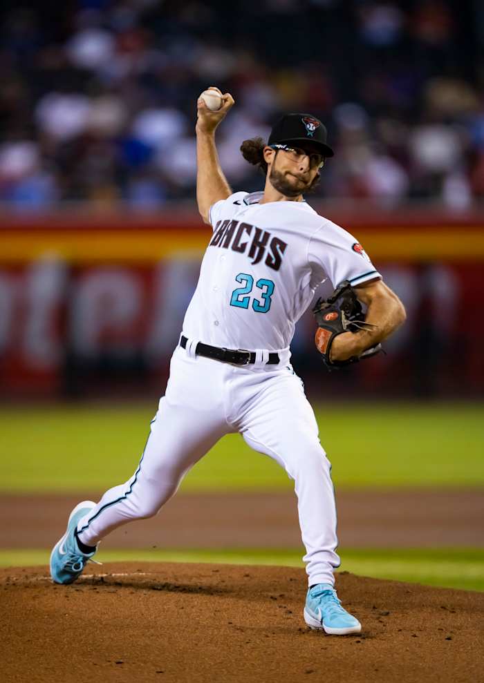 Zac Gallen leads the Diamondbacks pitching staff into September